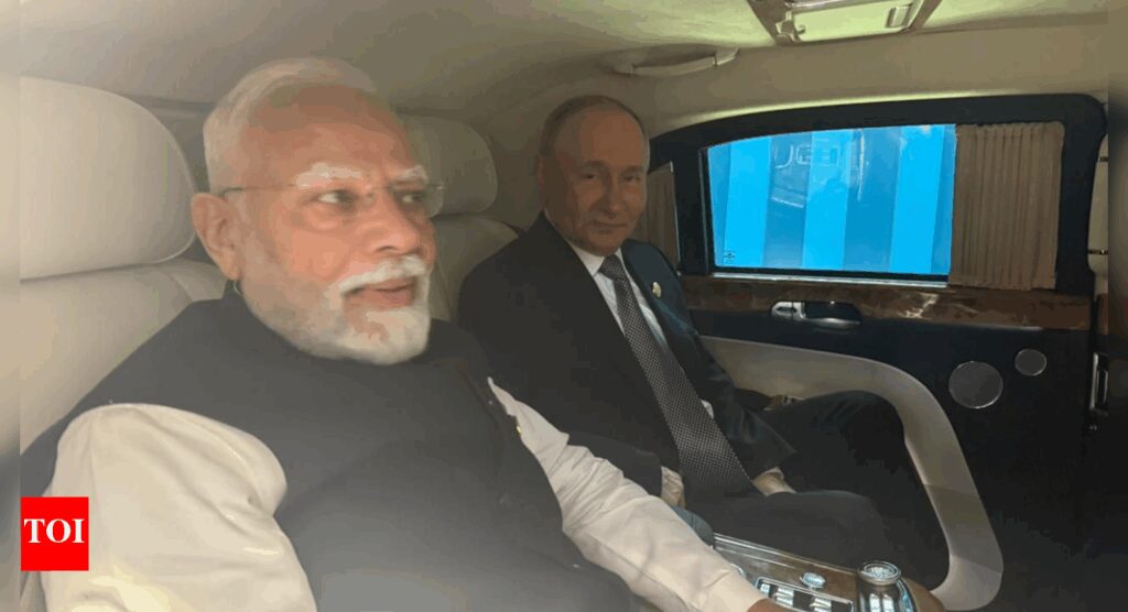 'Conversations with him are always insightful': PM Modi, Putin travel in same car; bilateral talks next | India News