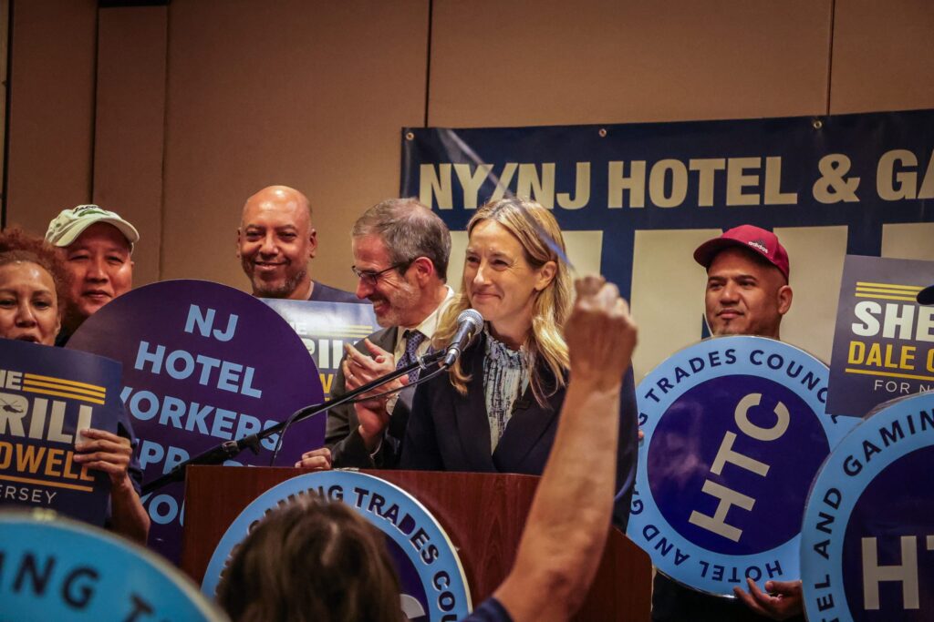 Hotel and Gaming Trades Council backs Sherrill for governor Hotel and Gaming Trades Council backs Sherrill for governor