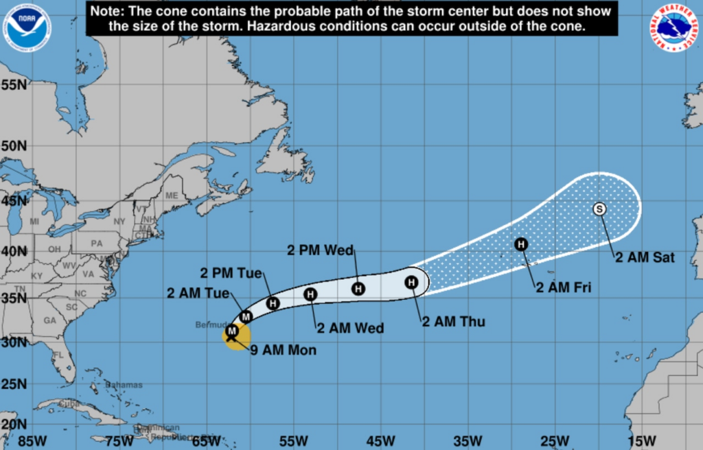 Hurricane Gabrielle rapidly strengthens into Category 3 storm with 120 mph winds