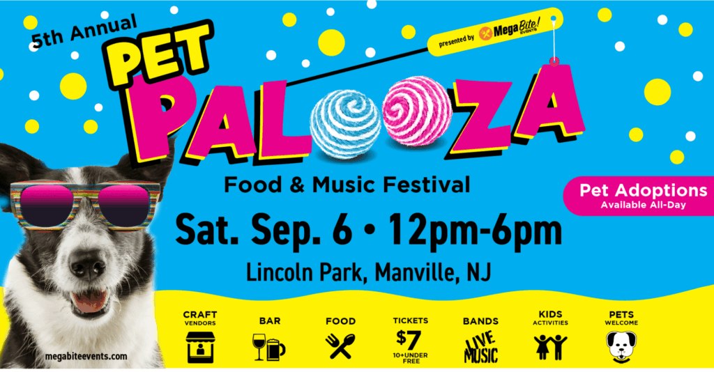Pet Palooza Food & Music Festival Sept 6th