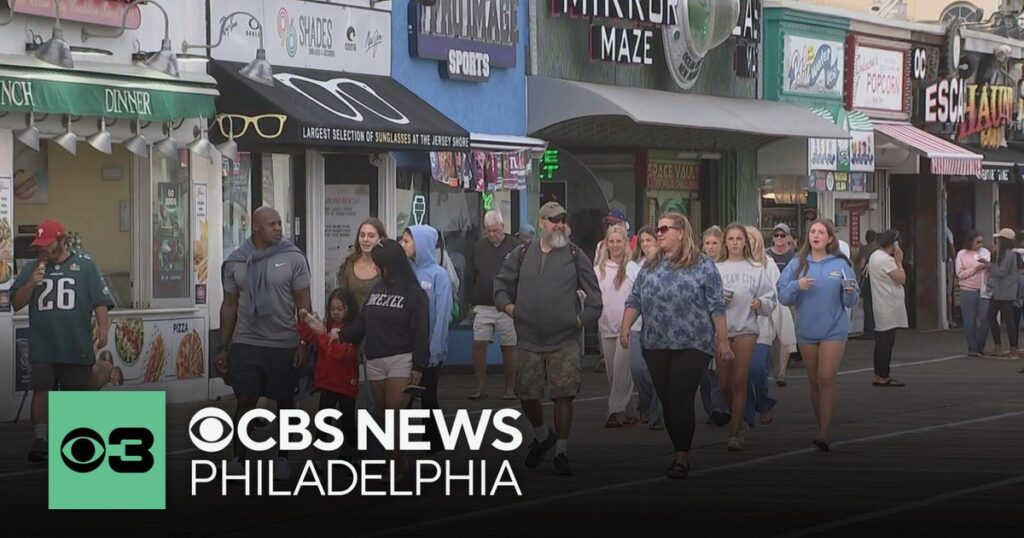 Vacationers enjoy Labor Day weekend in Ocean City, New Jersey