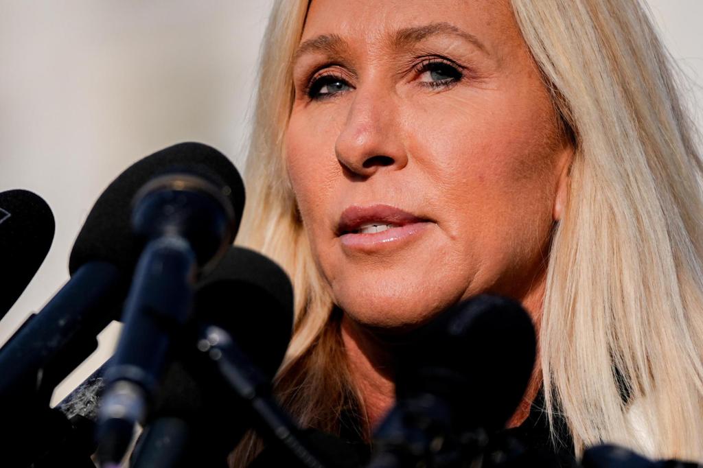 Rep. Marjorie Taylor Greene of Georgia resigning from Congress