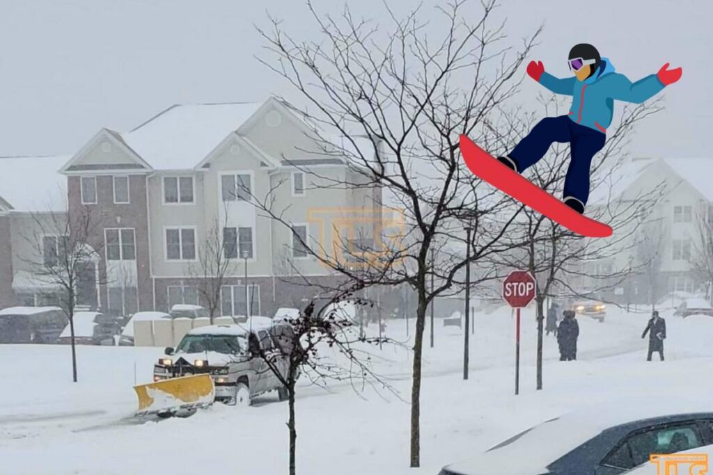 Lakewood police warn against towing snowboarders after accident