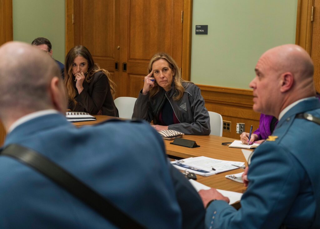 Naughton and Harris will serve as deputy chief counsels to Sherrill