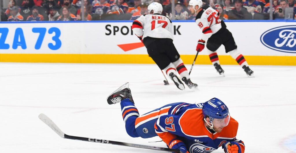 New Jersey Devils Grind Out 2-1 Win Over Edmonton Oilers