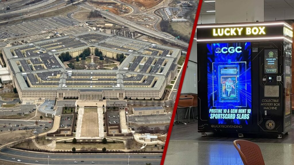 Pentagon ‘temporarily’ removes loot box machine from its food hall