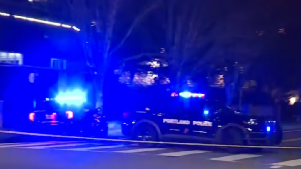 Suspect on the run after opening fire, wounding 2 Portland Police officers