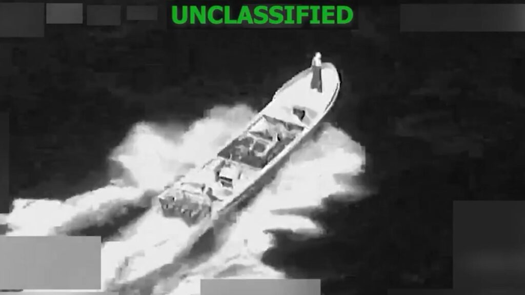 US carries out first strike on alleged drug boat in 2026