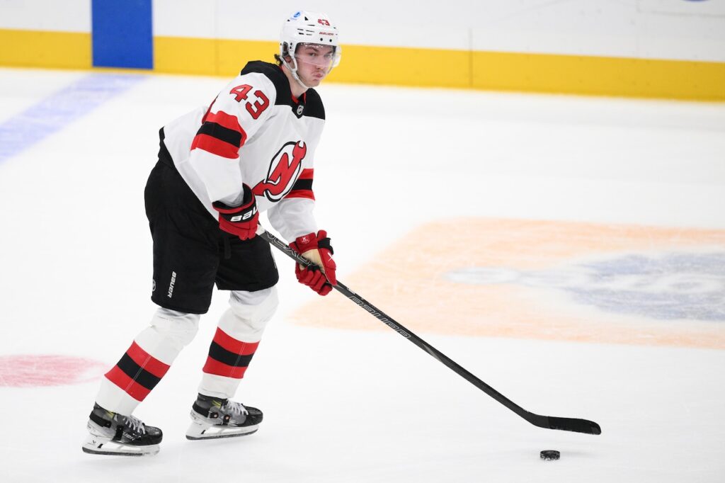 Uh, oh: Devils’ Luke Hughes injured (and it doesn’t sound good)