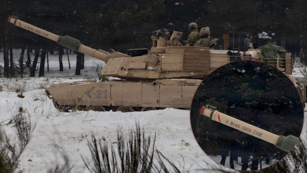 'A Damn Good Time' — Abrams tank crew unfazed by Polish winter
