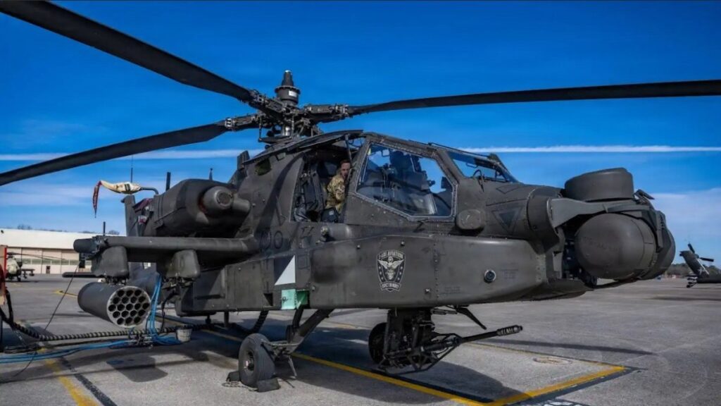 Army tests Apache with new ammunition meant to shred drones