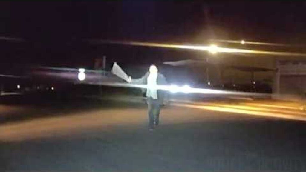 Bodycam video of man running at Coolidge officers with machete