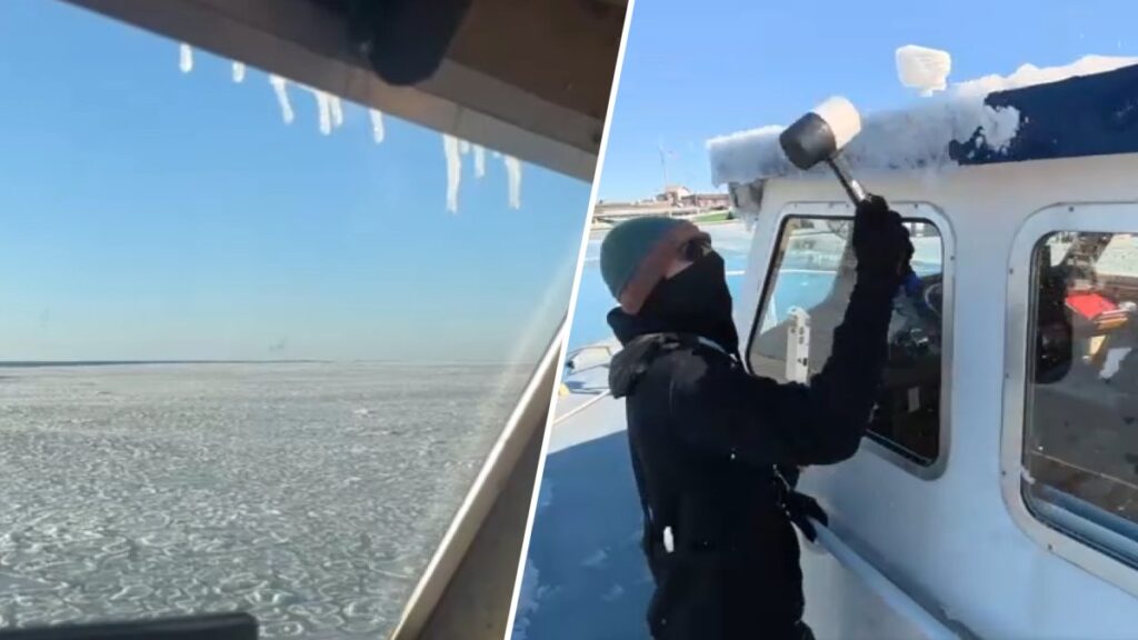 Commercial fishing boats stuck in NJ waterways clogged with ice – NBC10 Philadelphia