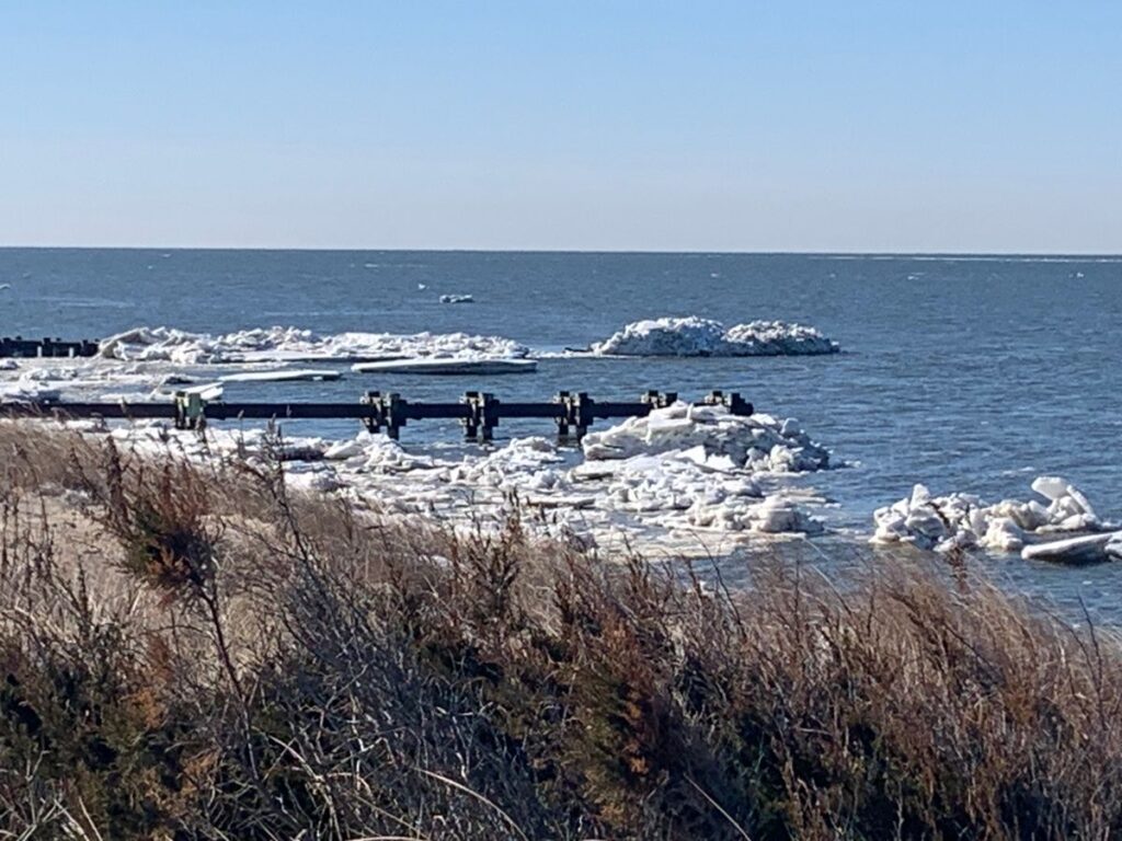 Delaware Bay Ice Attracts Attention, Prompts Warnings