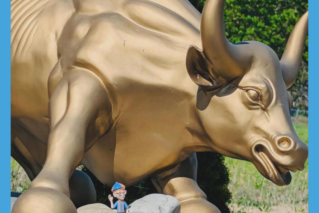 Iconic gold bull statues vanish from a South Jersey winery