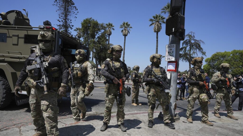 Judge blocks California's ban on federal agents wearing masks