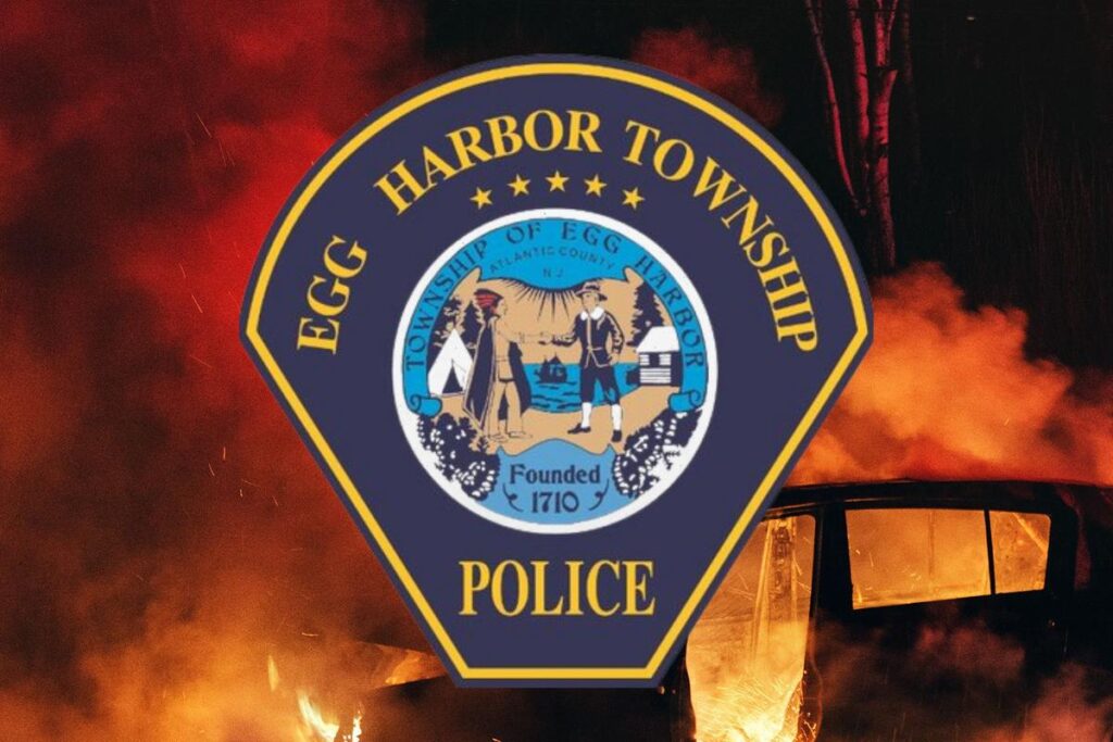 Officer jumps into action to save trapped motorist