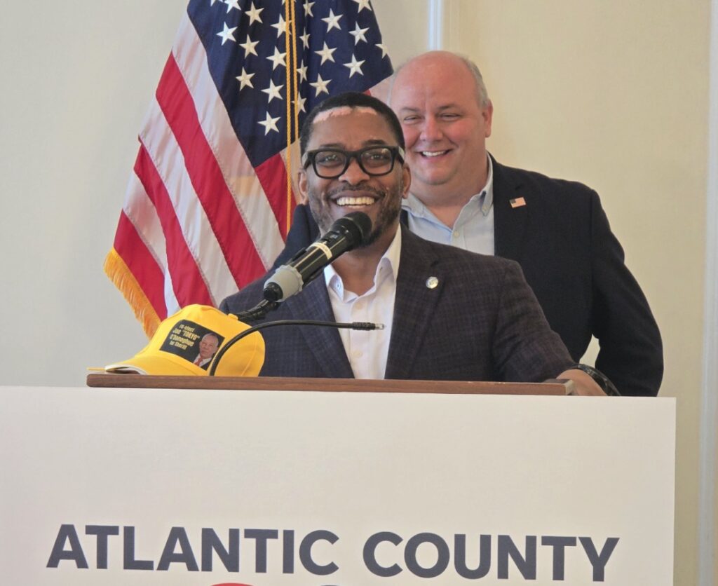 Parker launches re-election bid for Atlantic commission