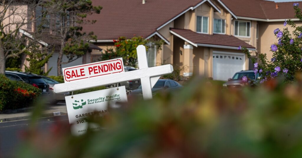 Pending home sales fell to record low in January