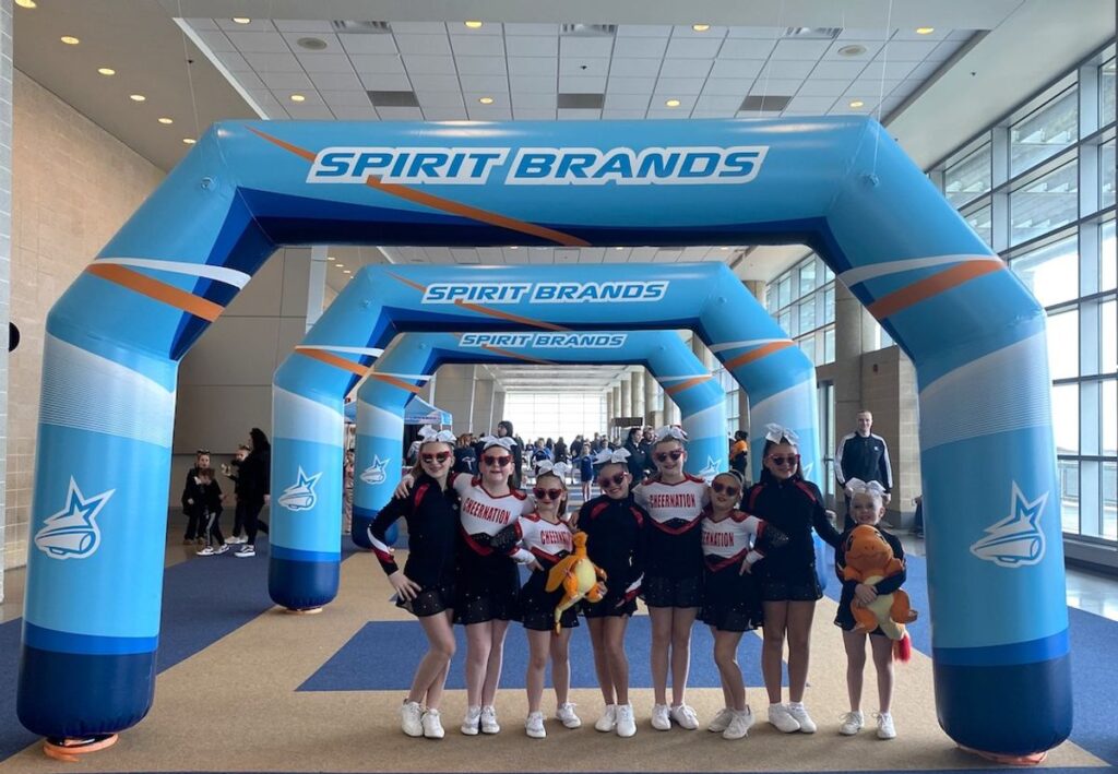 The Wildwoods Convention Center hosts Winter Cheerleading Competitions...