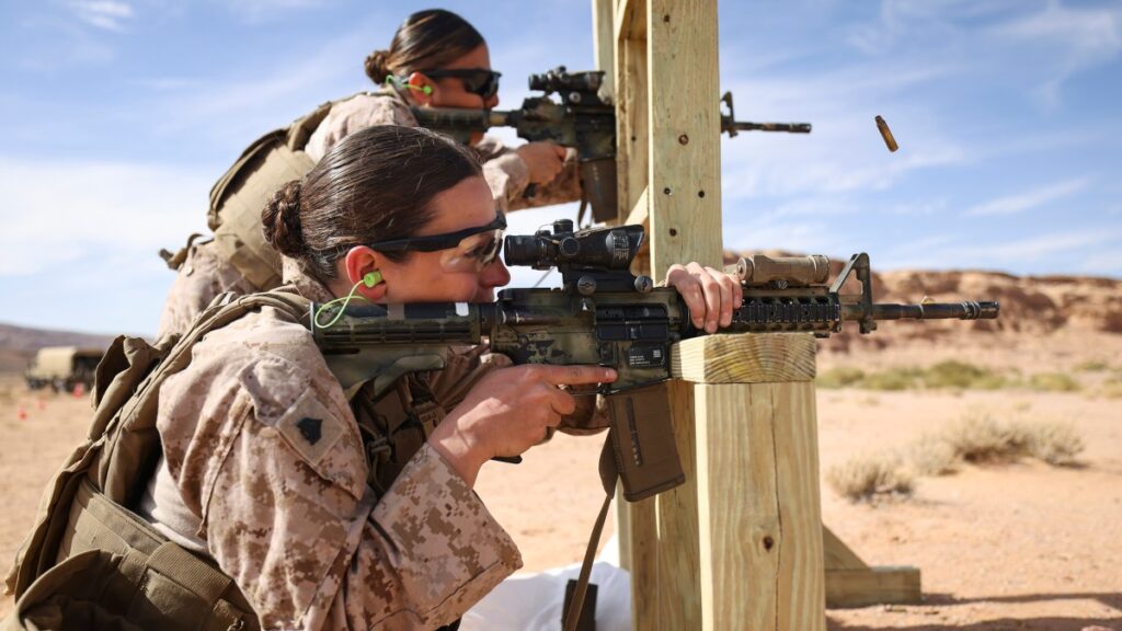 Top enlisted leaders say women can meet combat standards