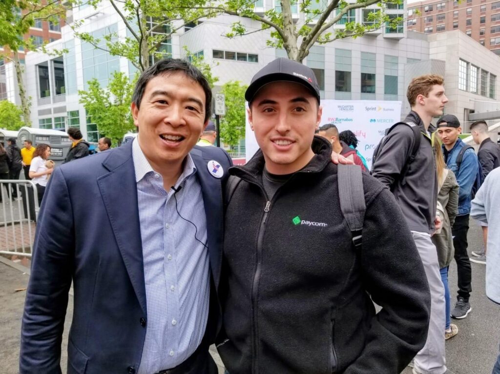 Varela gets endorsement from Andrew Yang, one of his earliest political allies