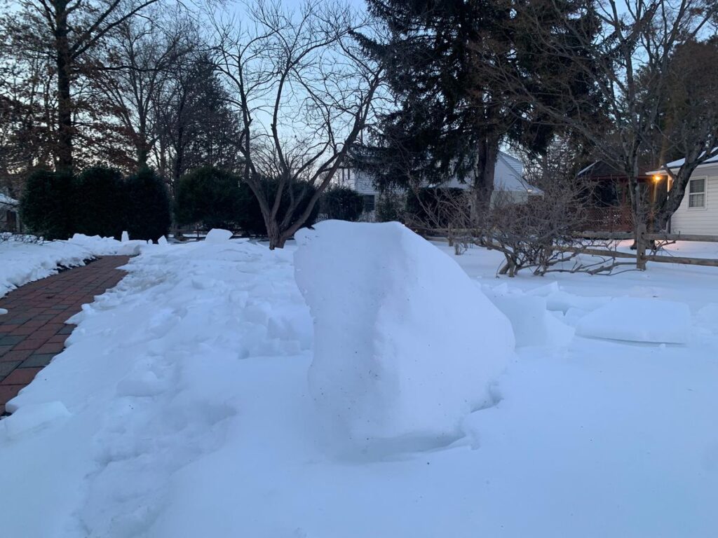 We survived the storm. It’s the ice that’s beating New Jersey