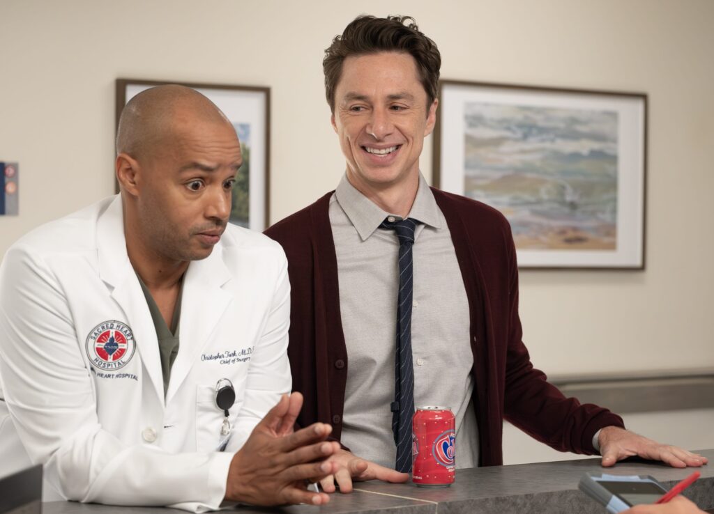 Zach Braff Calls the New 'Scrubs' Revival 'A Warm Hug'