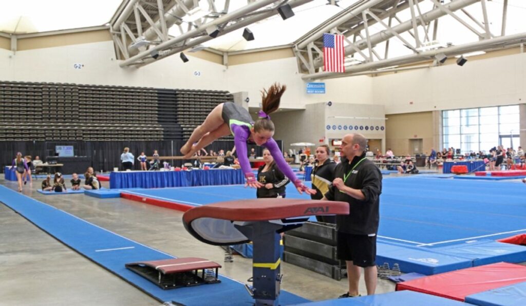 Flyers’ Academy Hosts the Beach Classic Gymnastics Festival in the Wil...