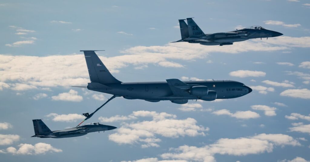 Four US airmen killed in KC-135 crash in Iraq