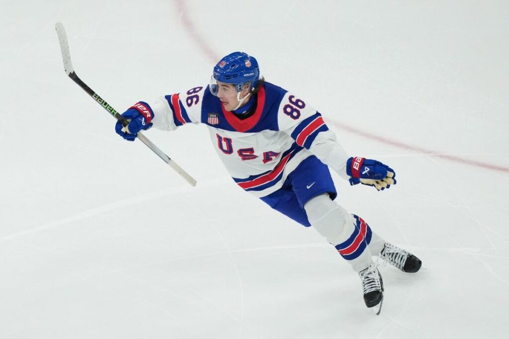 Jack Hughes shines again for Devils after Olympics