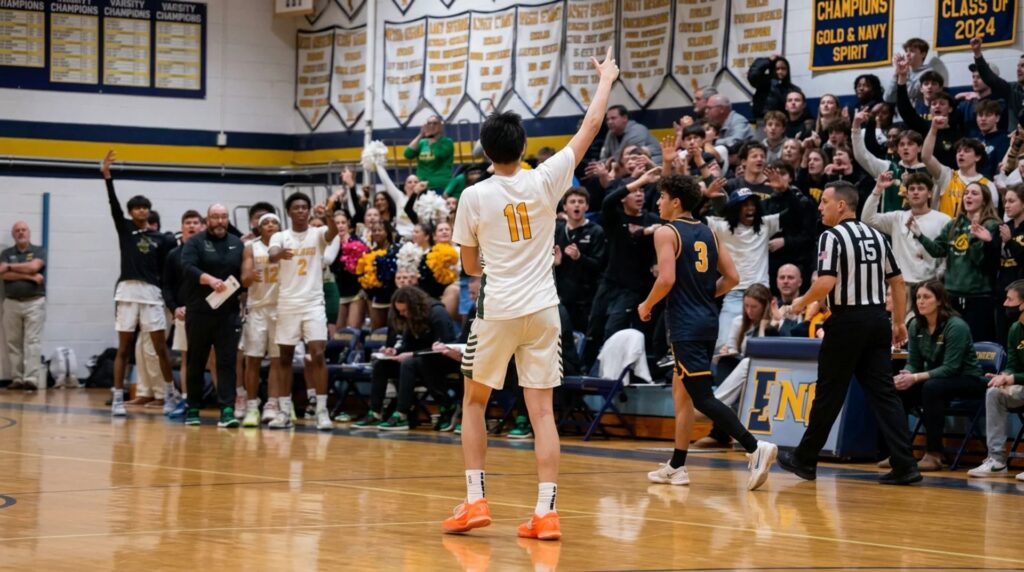 Montgomery Erupts Second Half, Pulls Away from Marlboro Behind Ethan L
– njathletics