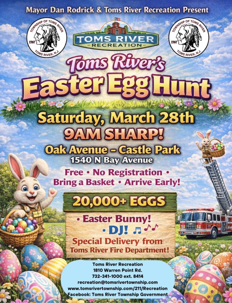 Toms River Sets Easter Egg Hunt At Castle Park