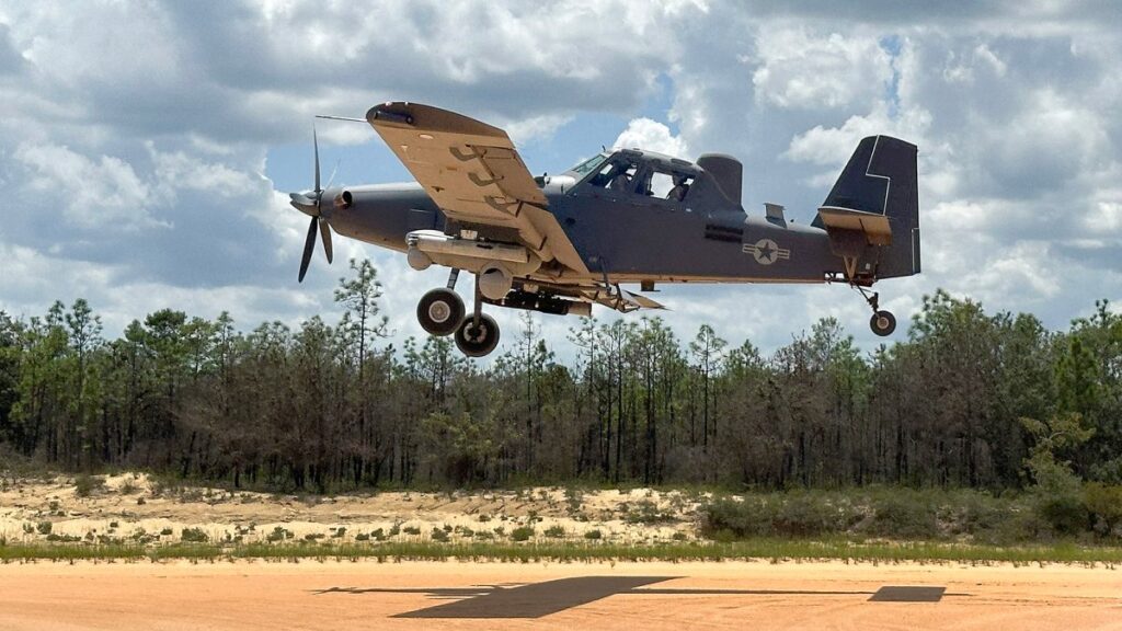 Air Force now has 18 new Skyraider II 'Swiss Army Knife' aircraft