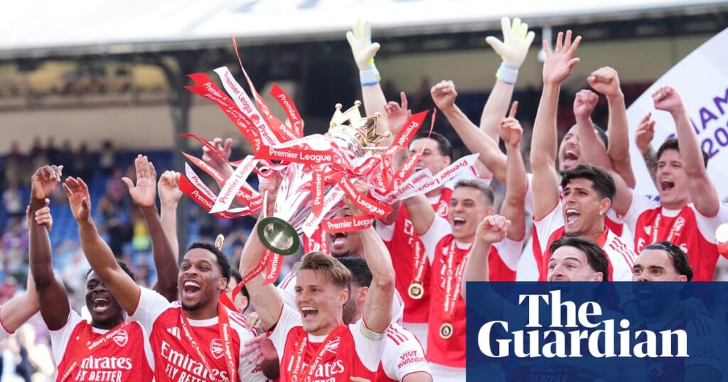 Arsenal celebrate Premier League in style with relaxed win at Crystal Palace | Premier League