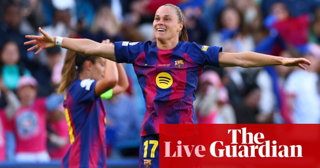 Barcelona 4-0 OL Lyonnes: Women’s Champions League final – live reaction | Women's Champions League