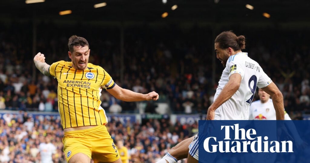 Calvert-Lewin pounces late for Leeds to hit Brighton’s European ambitions | Premier League