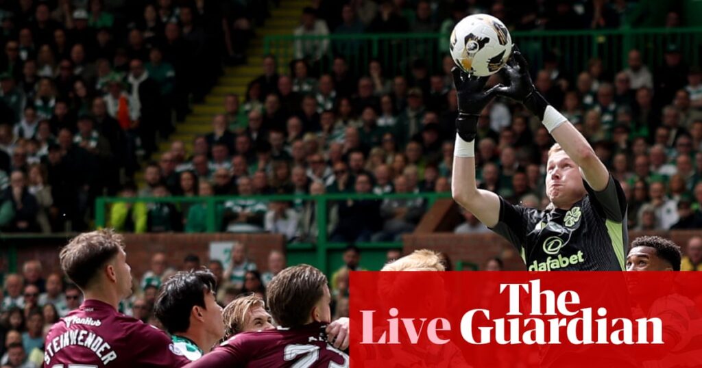 Celtic v Hearts: Scottish Premiership title decider – live | Scottish Premiership