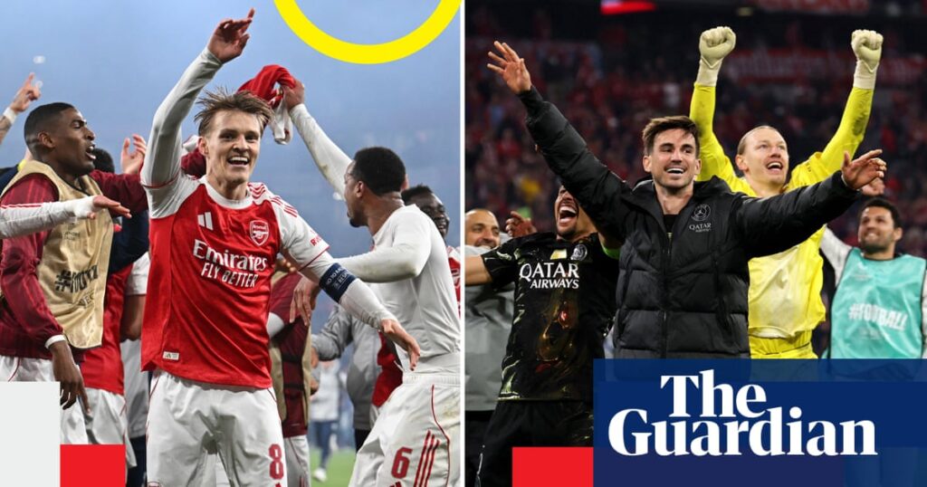 Champions League review: a punch for Arteta, and are PSG and Arsenal really that different? | Champions League