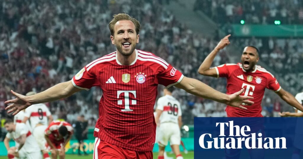 European football: Harry Kane hits hat-trick as Bayern Munich complete double | European club football European football: Harry Kane hits hat-trick as Bayern Munich complete double | European club football