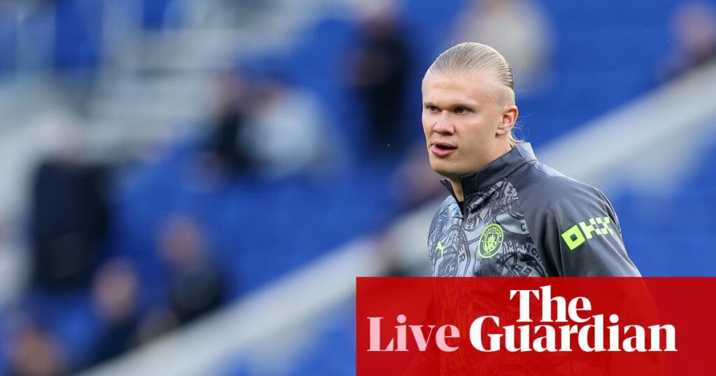 Everton v Manchester City: Premier League – live | Premier League