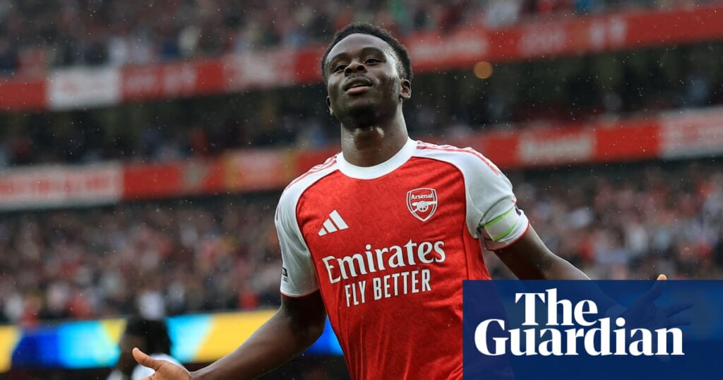 Fit and firing Bukayo Saka injects fresh belief into Arsenal’s title challenge | Arsenal