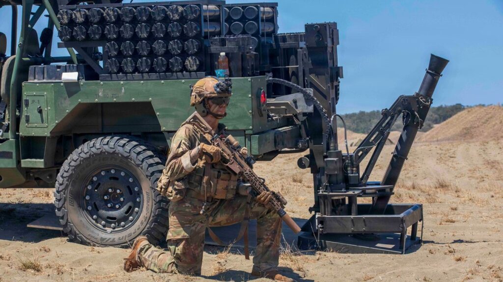 GPS-guided mortar system is meant to automate the call for fire