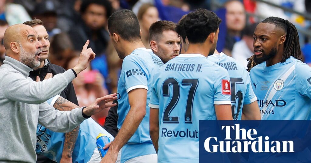If this was Guardiola’s last big Wembley moment, Semenyo was a fitting match-winner | Pep Guardiola If this was Guardiola’s last big Wembley moment, Semenyo was a fitting match-winner | Pep Guardiola
