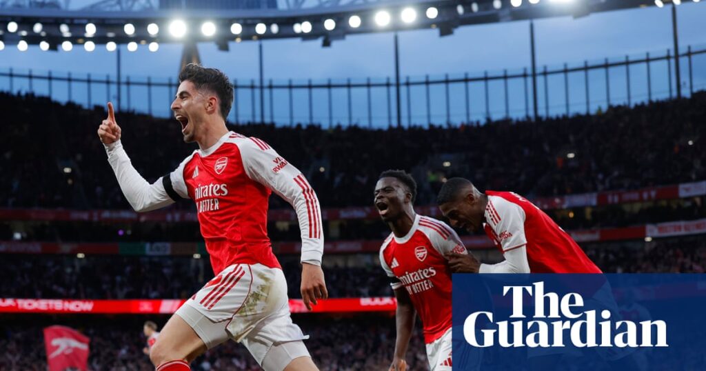 Kai Havertz header edges nervy Arsenal past Burnley and one step from title | Premier League Kai Havertz header edges nervy Arsenal past Burnley and one step from title | Premier League