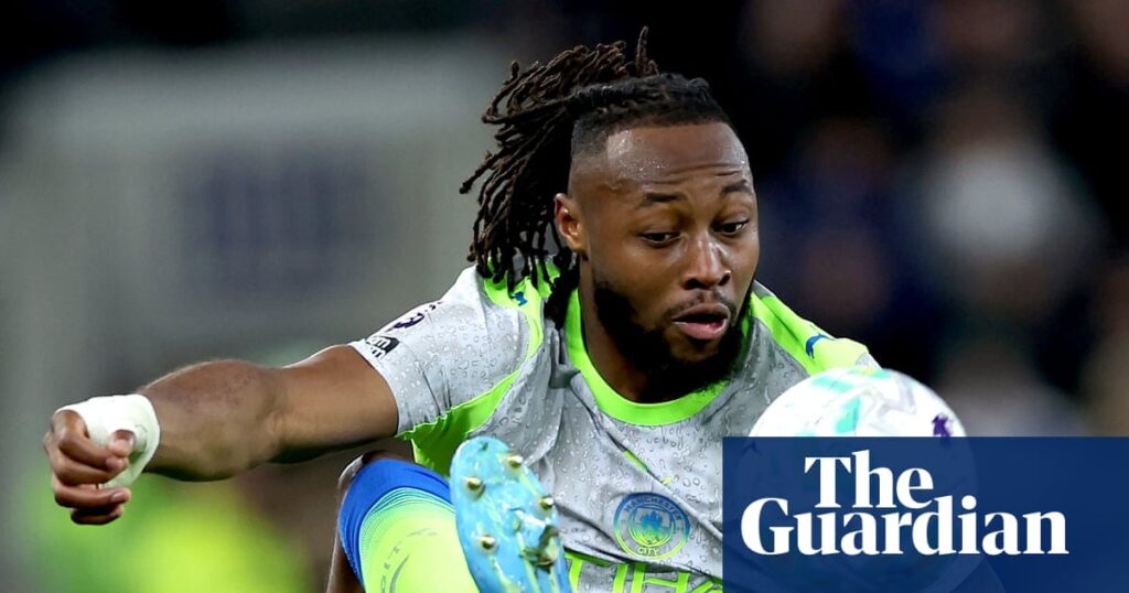 Man arrested on suspicion of racially abusing Manchester City’s Semenyo during draw at Everton | Everton