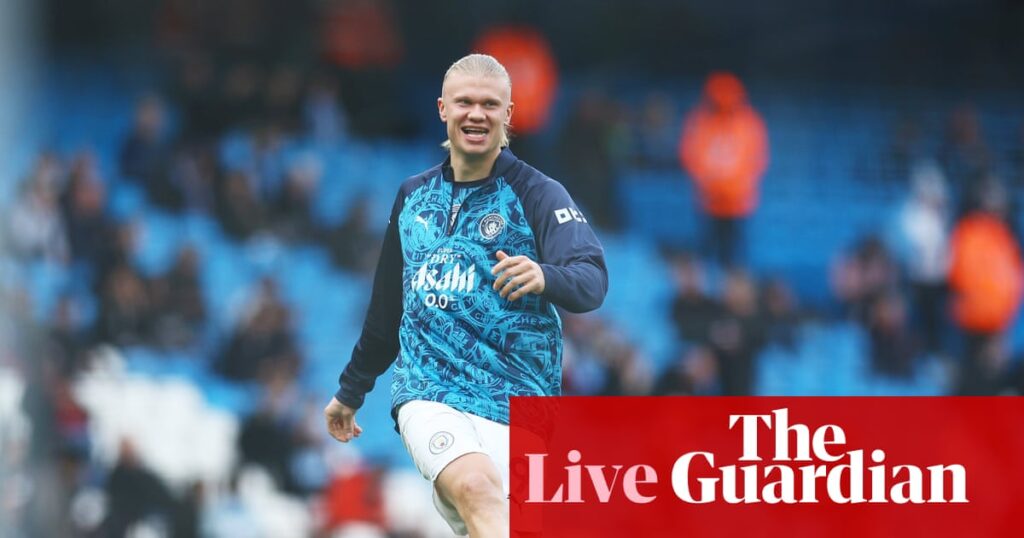 Manchester City v Crystal Palace: Premier League – live | Premier League