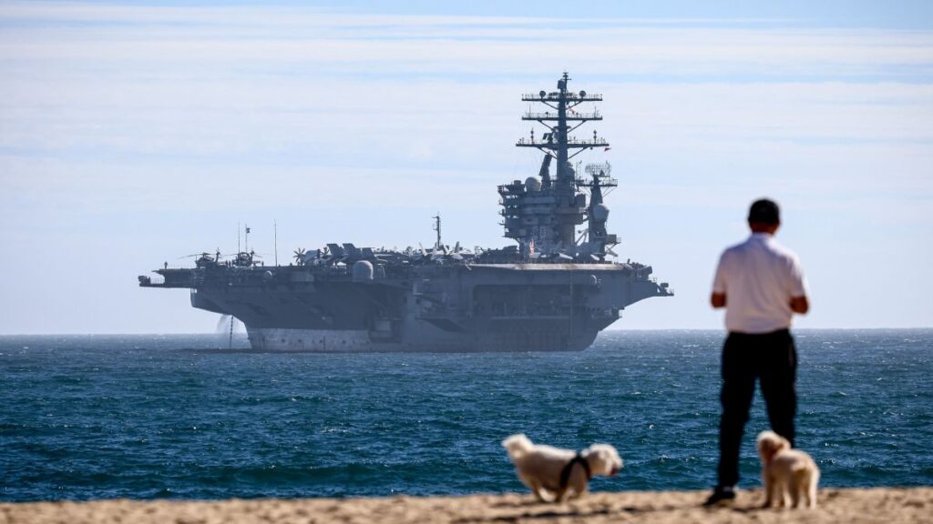 Nimitz carrier group arrives in Caribbean amid Cuba tensions