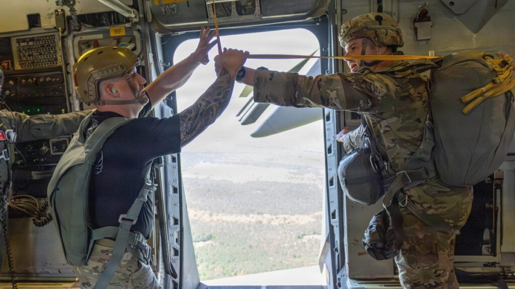 Paratroopers compete for first-ever Best Jumpmaster title