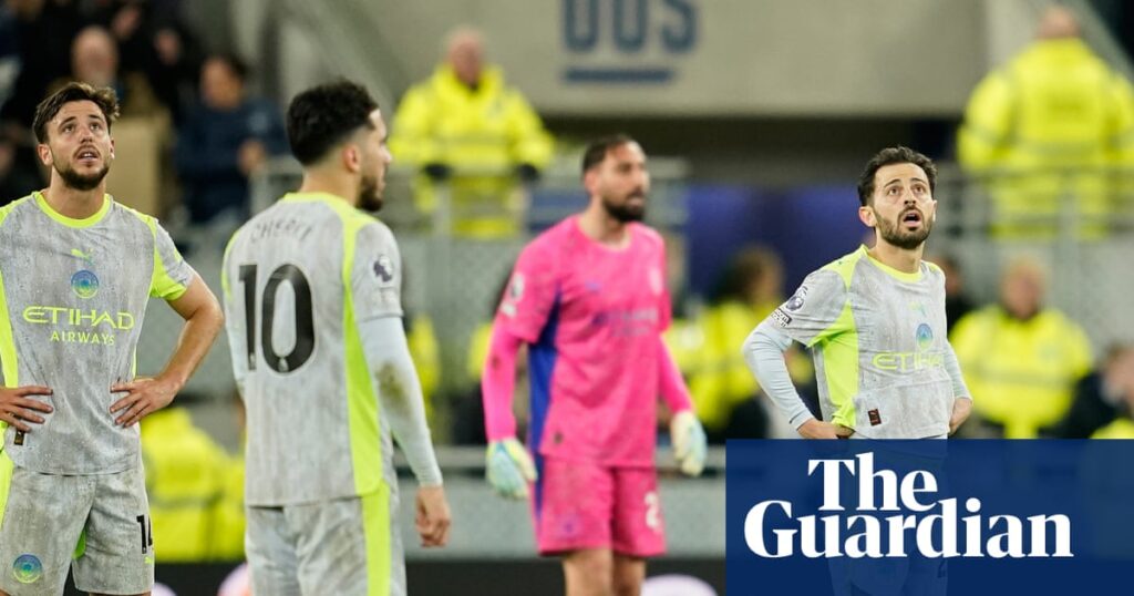 Pep Guardiola frustrated as hopes of taking Arsenal to wire left in critical condition | Premier League